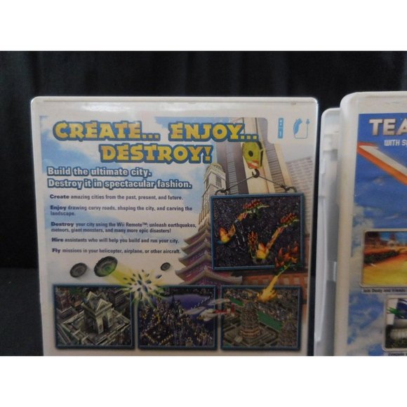 Nintendo Wii SimCity Creator + Disney's Planes Tested work - Picture 6 of 14